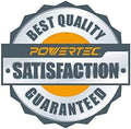 POWERTEC 12 Inch Steel Bar Clamps W/ 600 Lbs Loads Limit & 2-1/2" Throat, Quick Adjust & Release F Clamp with Micro-Adjustment Handle for