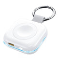 HUOTO Portable Watch Charger for Apple Watch Series 9,Portable Magnetic Iwatch Charger 1200Mah Power Bank Mini Purse Items Fast Keychain Charging