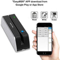 Bluetooth VIP Card Swiper Reader Writer Encoder Hico 3 Tracks USB and Bluetooth