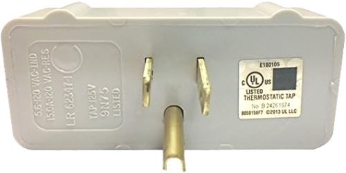 Farm Innovators TC-2 Thermo Cube Cold Weather Auto on Thermostatic Double Outlet, White