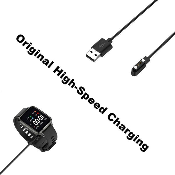 [2-Pack] 3.3FT Smart Watch Charger Magnetic USB Charging Cable for Letsfit Willful YAMAY SW023 ID205L SW021 ID205U ID205S SW025 Uwatch 3S