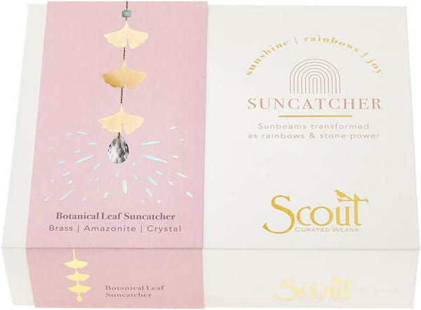 Scout Curated Wears - Suncatcher- Botanical Leaf/Amazonite