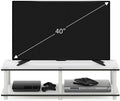 Furinno Just No Tools Wide TV Stand, White