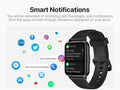 Smart Watch, 1.83" HD Smartwatch for Men Women (Answer/Make Calls), Fitness Watch with 100+ Sport Modes, IP68 Waterproof/Heart Rate/Sleep Monitor,