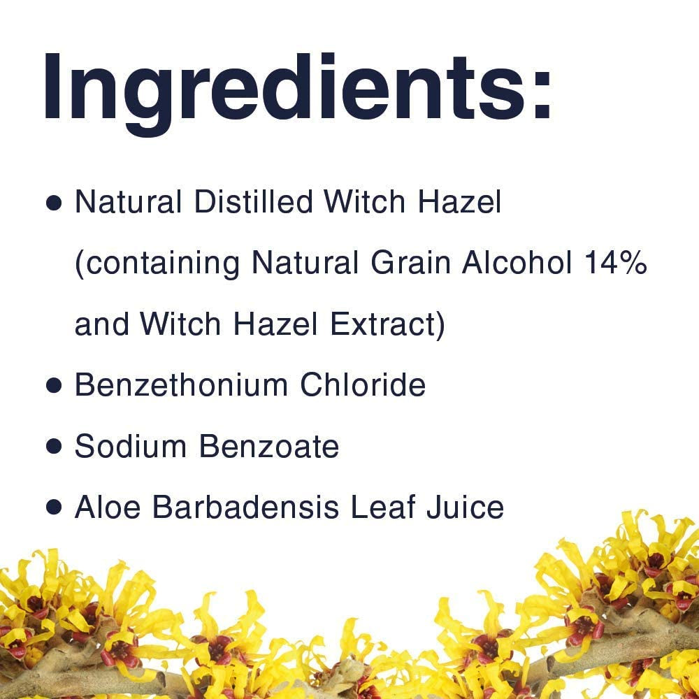 Dickinson'S Original Witch Hazel Refreshingly Clean Cleansing Cloths with Aloe, 4 Pack, 25 Cloths per Pack