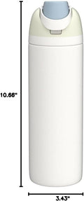 Owala Freesip Insulated Stainless Steel Water Bottle with Straw for Sports, Travel, and School Bpa-Free Sports Water Bottle, 32 Oz, Iced Breeze