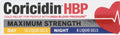Coricidin HBP, Decongestant-Free Cold Symptom Relief for People with High Blood Pressure, Maximum Strength Cold & Flu Day + Night Liquid Gels, 24