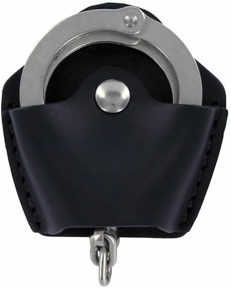 Boston Leather Quick Release Handcuff Case, Plain - 5531-1