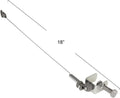 Household Essentials Flexible Iron Cord Minder, 18" High, Silver