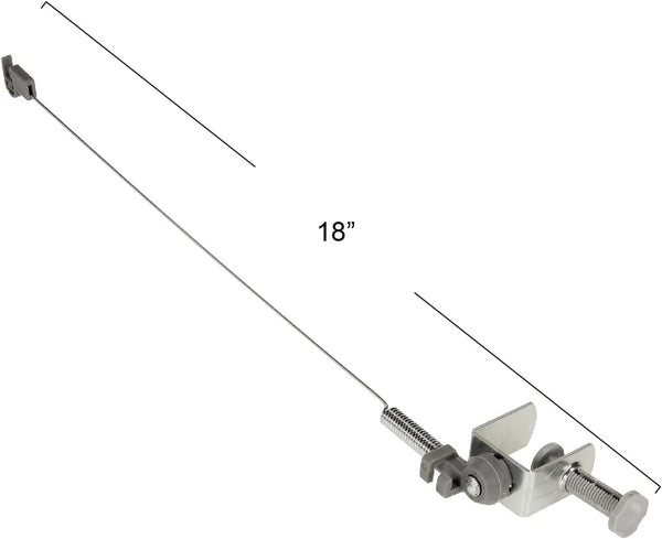 Household Essentials Flexible Iron Cord Minder, 18" High, Silver