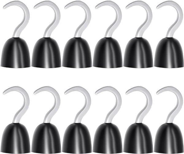 12 Pieces Pirate Hooks Captain Hook Plastic Hand Hook for Halloween Decoration Pirate Theme Party Costume Accessory Cosplay Party Supplies