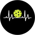 Heartbeat Pickleball Gift for Men Women Kids Teen Boys Girls Popsockets Standard Popgrip