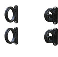 Brocraft (Set of 2) Fishing Wall Rod Holders/Fishing Rod Storage -Black