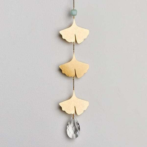 Scout Curated Wears - Suncatcher- Botanical Leaf/Amazonite