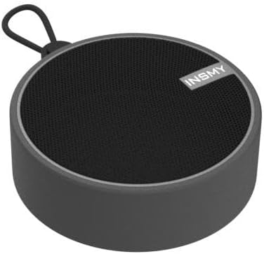 INSMY C12 IPX7 Waterproof Shower Bluetooth Speaker, Portable Small Speaker, Speakers Bluetooth Wireless Loud Clear Sound Support TF Card Suction