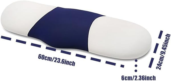 Menlo Park Lower Back Pain Relief Pillow,Memory Foam Back Waist Pillows for Bed,Lumbar Support Pillow for Sleeping,Bed Rest Pillow with Cooling