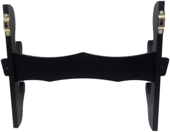 2 Tier Sword Holder Wall Mount Samurai Sword Rack Katana Wakizashi Display Stand Decorative Sword Hanger