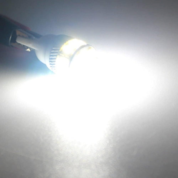 Alla Lighting T10 Wedge 194 168 2825 W5W LED Bulbs, 6000K White License, Reverse, Trunk, Marker, Parking, Door, Map, Dome Lights Lamps, 360Â° Light