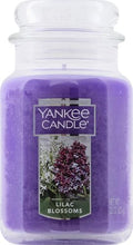 Yankee Candle Lilac Blossoms Scented, Classic 22Oz Large Jar Single Wick Candle, over 110 Hours of Burn Time, Perfect for Gifting, Gatherings and