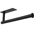 Theaoo Paper Towel Holder - under Cabinet Paper Towel Holder for Kitchen, Adhesive Paper Towel Roll Rack for Bathroom Towel, Wall Mounted Matte