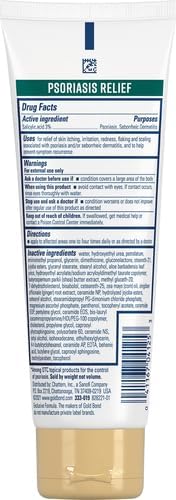 Gold Bond Multi-Symptom Psoriasis Relief Cream, 4 Oz., for Itchy, Irritated & Scaling Skin