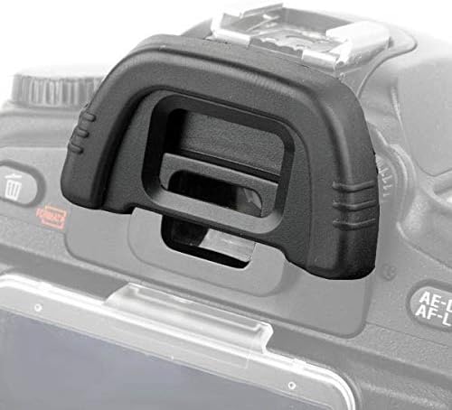 D90 D7000 Eyepiece Eyecup Eye Cup DK-21 for Nikon D750 D610 D600 D300 D200 D80 D70 D50 Camera Viewfinder, ULBTER Eyepiece Cover & Hot Shoe Cover