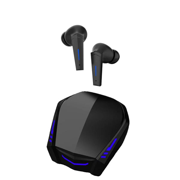Wireless Earbuds Bluetooth 5.2 Bass Sound Headphones Gaming Earphones with Touch Control, Noise Cancelling Waterproof Headset with Mic, 18H Play