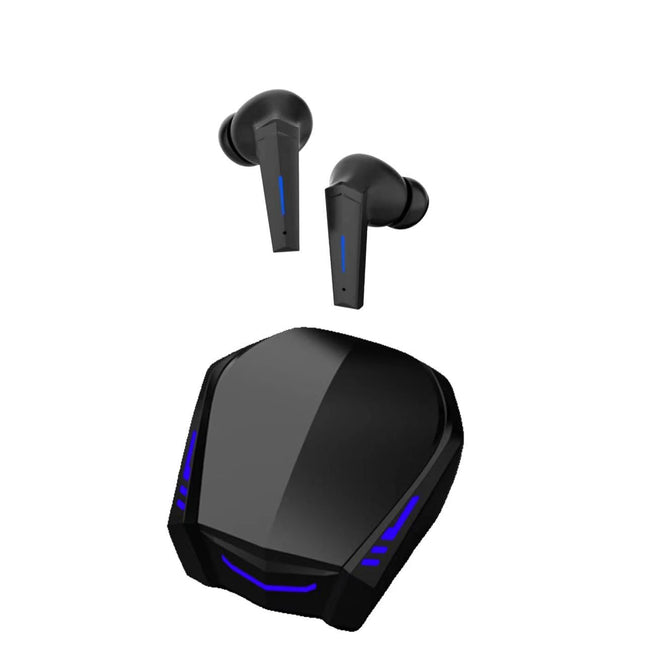 Wireless Earbuds Bluetooth 5.2 Bass Sound Headphones Gaming Earphones with Touch Control, Noise Cancelling Waterproof He