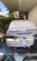Adjustable Snow Foam Cannon with Heavy Duty Brass Knob, Quick Release Foam Blaster for Pressure Washer Gun, 1L Bottle