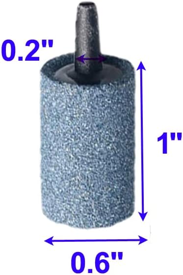AQUANEAT 25 Feet Aquarium Airline Tubing, Standard 3/16" Tubing, Air Pump Accessories,With Air Stones, Check Valves, Suc