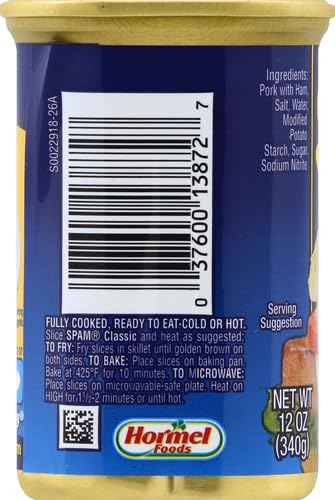 Spam, Classic, 12 Ounce