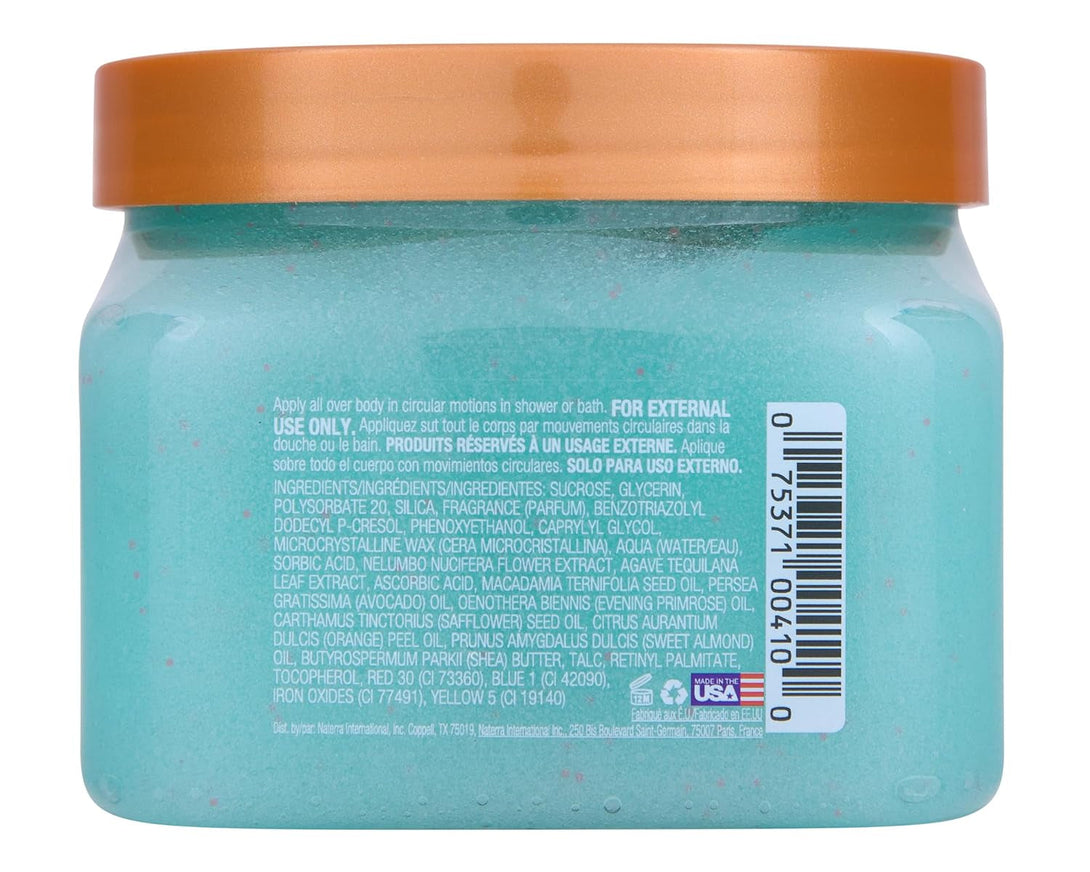 Tree Hut Lotus Water Shea Sugar Scrub | Exfoliating Body Scrub Removes Dead, Dry Skin for a Soft & Hydrated Feel | Nourishing Essential Body Care | 18 Fl Oz.