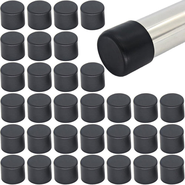 32Pcs round Rubber Chair Leg Tips Caps, 3/4 Inch (19Mm) Chair Table Leg Covers Floor Protectors, Chair Leg End Caps for Furniture, Chair, Table