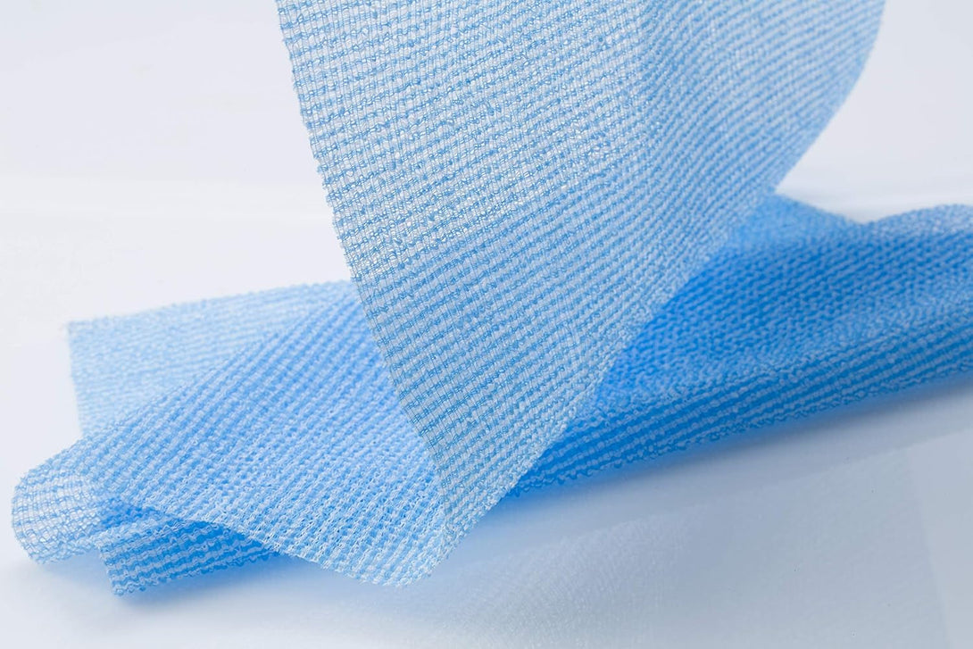 Exfoliating Washcloth Japanese Washcloth Nylon Bath Wash Cloth Korean Exfoliating Cloth Loofah Towel Beauty Washcloth Sponge Loofah Body Scrub Back Scrubber for Shower 3 Pcs by Modu