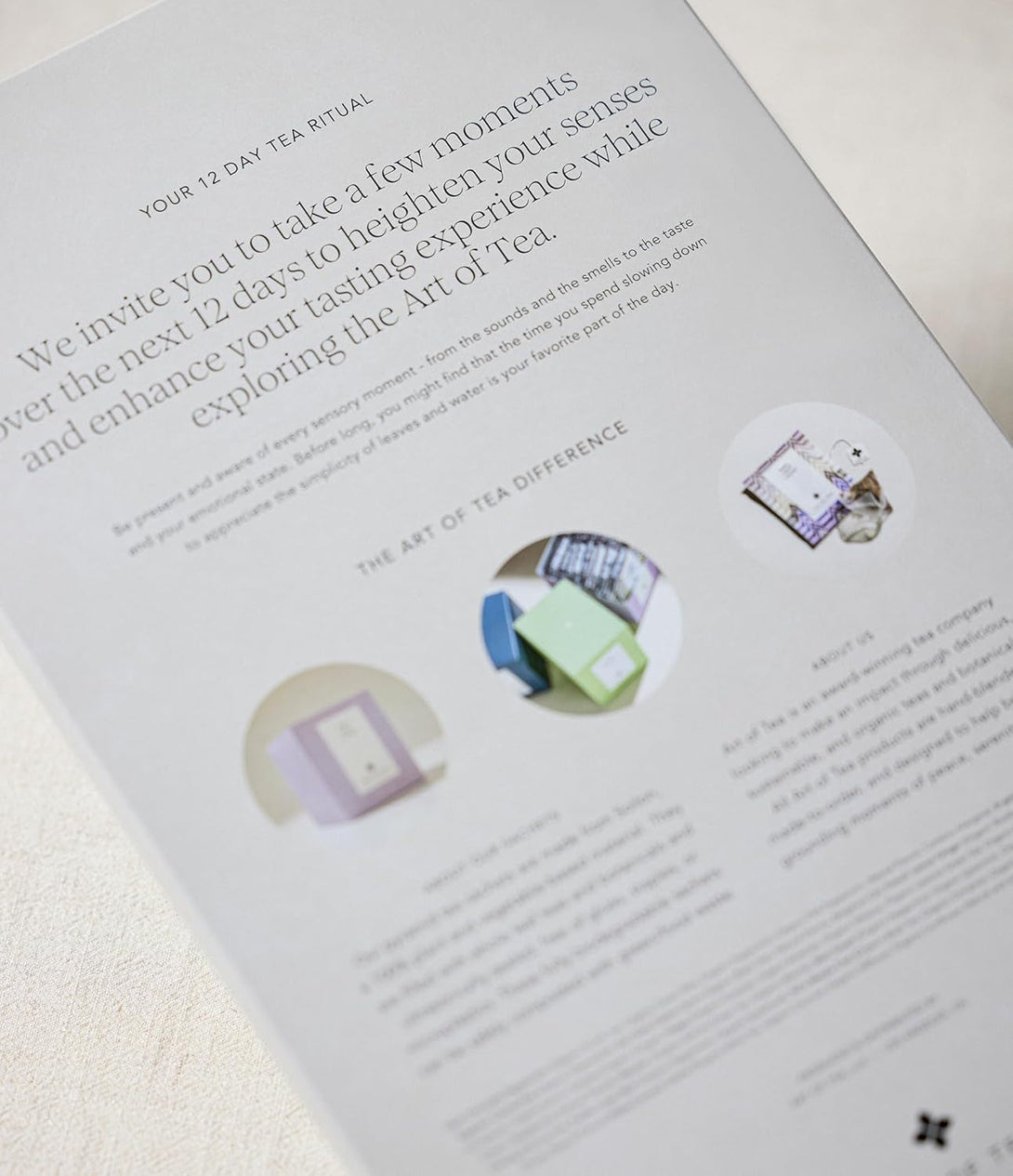 Art of Tea | Ritual Calendar | 12 Days of Tea