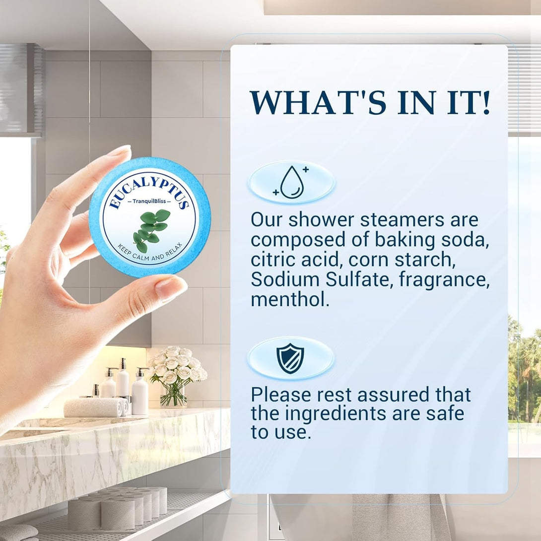 Shower Steamers, 18 PCS Set, Self Care Relaxation Shower Tablets with Shea Butter, Shower Bombs, Christmas Gift Ideas for Mother'S Day, Women, Wife