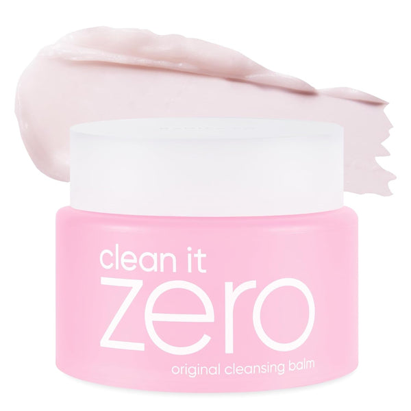 BANILA CO Clean It Zero Original Cleansing Balm | Korean Makeup Remover, Cleansing Oil, Facial Cleanser for All Skin Types | Vegan | Made with Acerola Berry & Vitamin C (100Ml / 3.38 Fl. Oz)