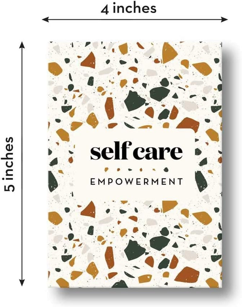 Allura & Arcia Empowering Self Care Questions - 52 Stress Relief Cards for Meditation, Mindfulness, Yoga & Gifts