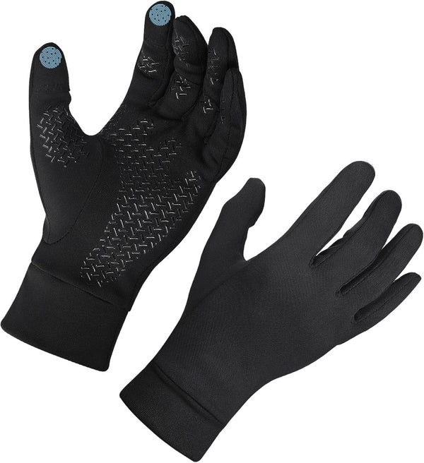 Touch Screen Winter Gloves anti Slip Lightweight by MMOBIEL – Cold Weather Gloves for Running, Hiking, Cycling, Biking, Texting – Warm Touchscreen Outdoor Sports Hand Coverings - Men & Women – Size M