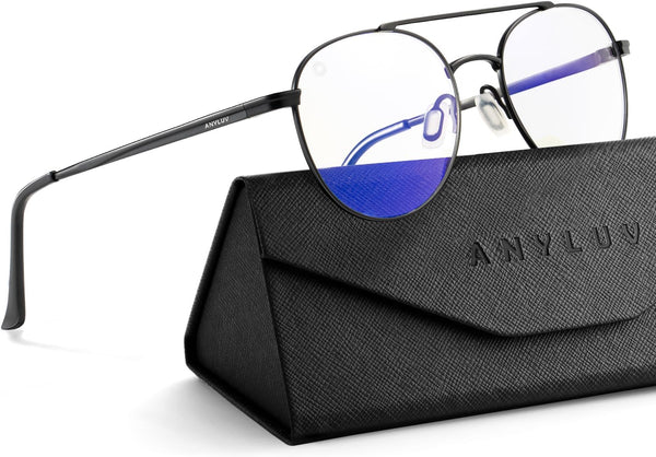 ANYLUV Blue Light Glasses for Women/Men, Women Blue Light Blocking Glasses Computer Screen Blocker for anti Eyestrain