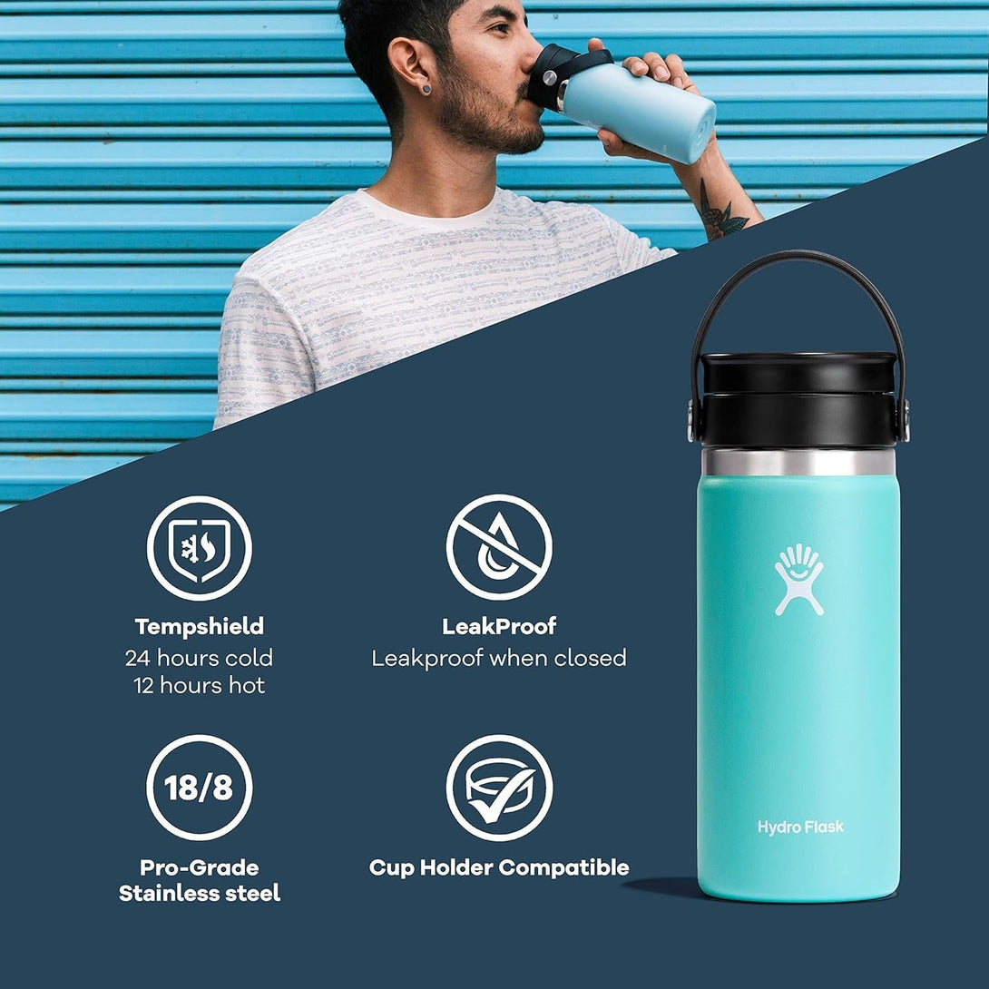 Hydro Flask 12 Oz Wide Flex Sip Lid Agave