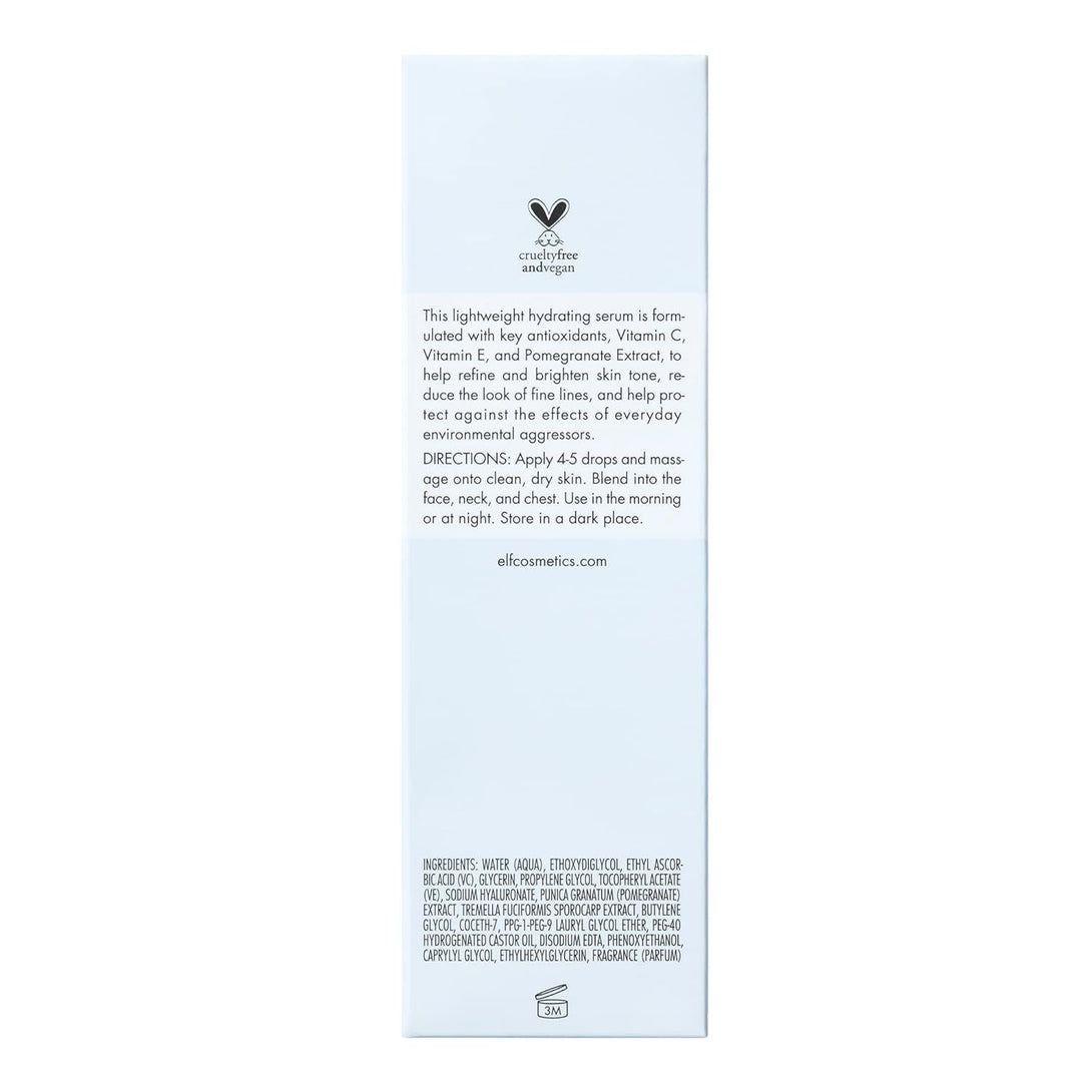E.L.F. SKIN Vitamin C Serum, Antioxidant-Rich Face Serum to Protect & Brighten, Restores Skin’S Youthful Glow, Vegan & Cruelty-Free