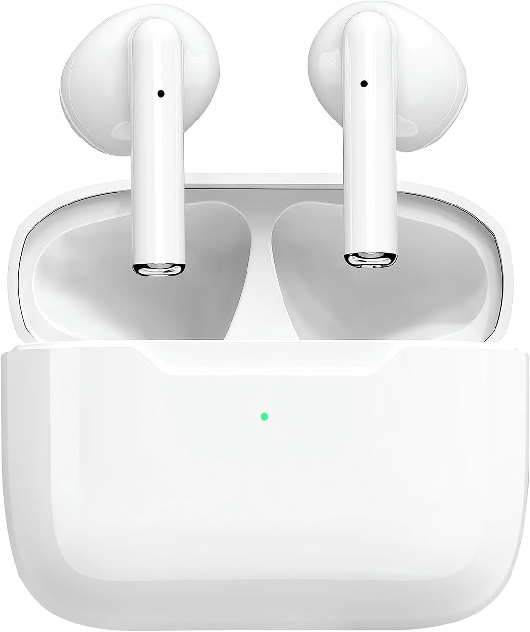 Wireless Earbuds Bluetooth 5.4 Headphones Bass Stereo Wireless Earphones with 4 ENC Noise Cancelling Mic Hifi Stereo IPX8 Waterproof 48H Playtime In-Ear Bluetooth Ear Buds for Iphone/Ios/Android Phone