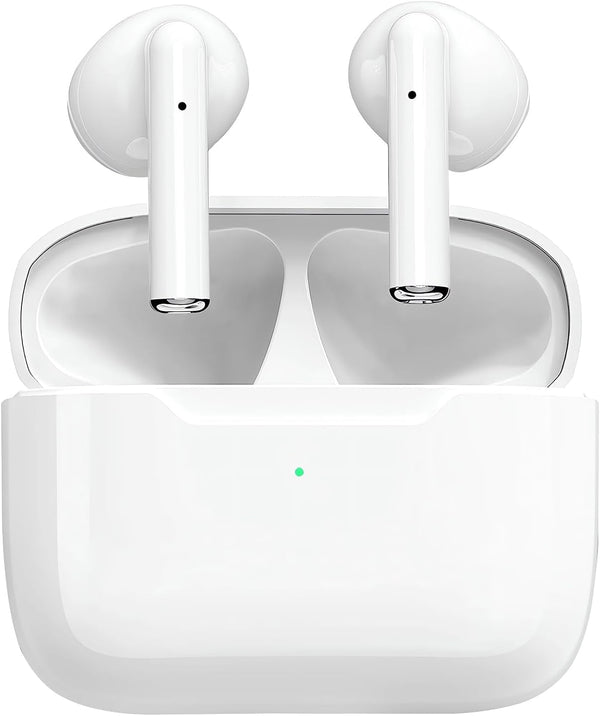 Wireless Earbuds Bluetooth 5.4 Headphones Bass Stereo Wireless Earphones with 4 ENC Noise Cancelling Mic Hifi Stereo IPX8 Waterproof 48H Playtime In-Ear Bluetooth Ear Buds for Iphone/Ios/Android Phone