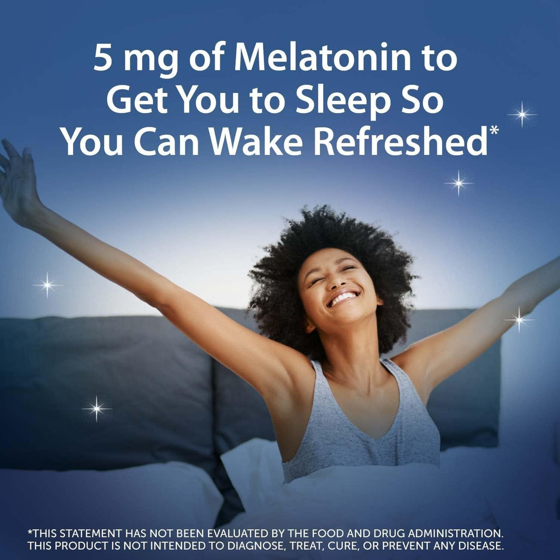 Unisom Simple Slumbers Drug-Free Sleep Aid Gummies, Melatonin 5Mg, Sleep Support for Adults, Midnight Raspberry Flavor, 120 Count