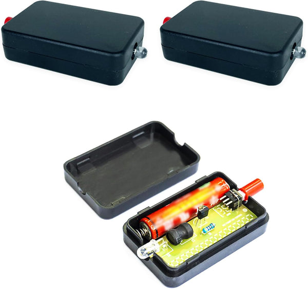 3Pcs EI Electronics Simple Flashlight Kit Soldering Practice Kit Hands-On Simulation School Education LED Light Soldering Kit for Electronic Teenage Engineering