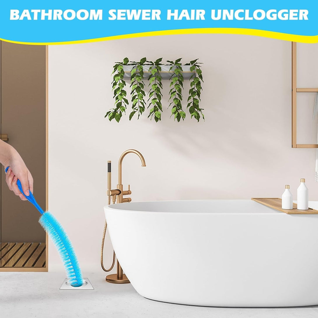 3Pack Dryer Vent Cleaner Kit, Home Improvement Essential Cleaning Tools, up to 30 Inch Long Brush Cleaning Set，Pet Hair Remover for Laundry，Drain Snake