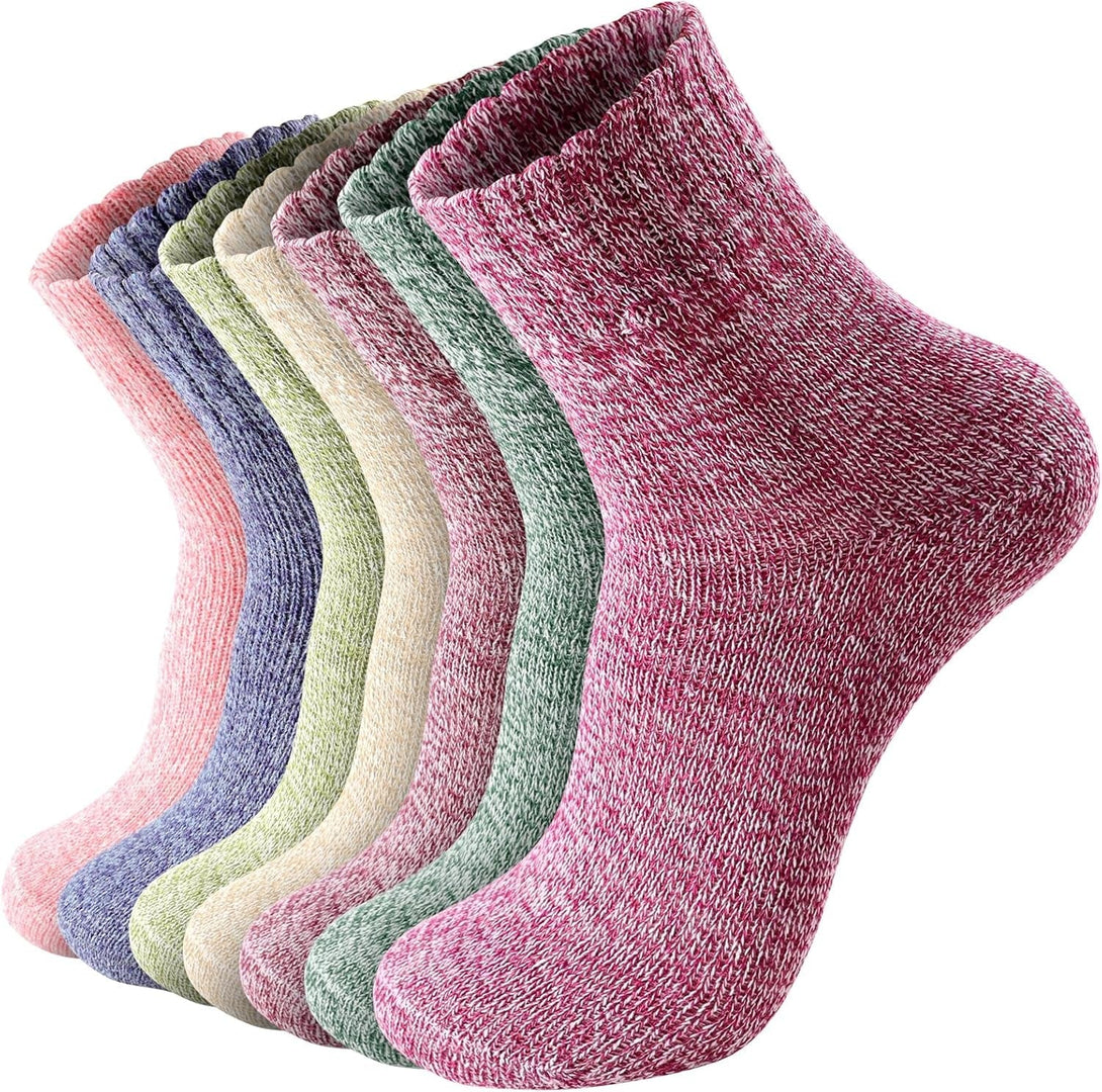 Pleneal Wool Socks for Women and Men - Winter Warm, Cozy Knit Boot Socks