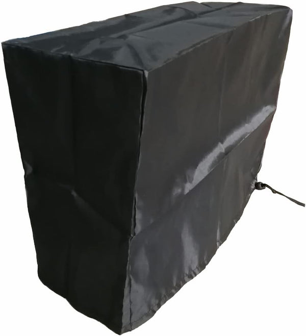 Medium Size CPU Dust Cover, Computer Desktop PC Mid-Tower [Antistatic, Waterproof] Jacket Protector, PC Case, Computer Dust Cover with Adjustable Draw String (8.2W X18.5D X18H)