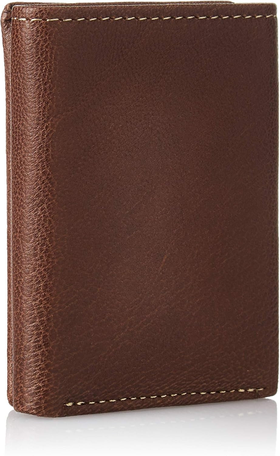 Timberland Men'S Genuine Leather Rfid Blocking Trifold Wallet, Brown, One Size